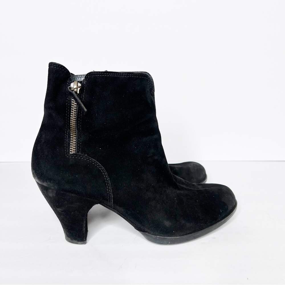 Paul Green Black Heeled Ankle Booties Size 8.5 Women’s